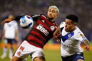Copa Libertadores: Vélez no pudo ante la supremacía del Flamengo (Fuente: Fotobaires)