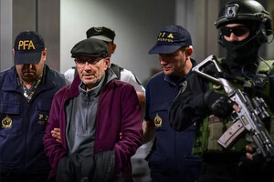Nueva postergación para el juicio al  represor Mario "Churrasco" Sandoval (Fuente: AFP)