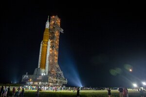 La NASA pospuso el lanzamiento por una fuga de combustible   (Fuente: EFE)