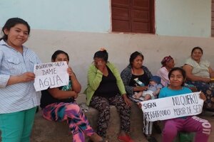 Embarcación: comunidad indígena pide que sigan trabajando en un pozo de agua