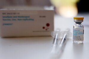 Estados Unidos: inician ensayos clínicos de la vacuna contra la viruela del mono