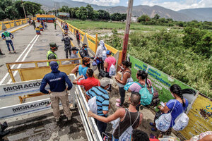 Frontras abiertas entre Venezuela y Colombia (Fuente: AFP)