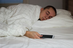 Dormir con tu celular