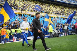 Hugo Ibarra sacó pecho tras el triunfo de Boca (Fuente: NA)