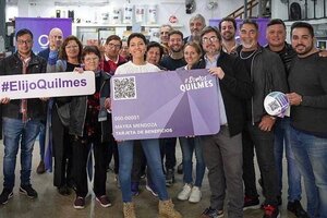 Mayra Mendoza presentó la tarjeta de beneficios "Somos Quilmes"