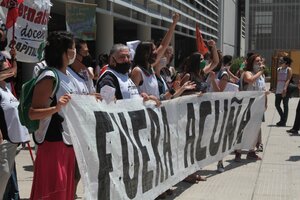CABA: los gremios docentes piden que el GCBA retroceda en la decisión de "recuperar" el feriado por el atentado contra CFK (Fuente: Bernardino Avila)