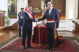 Perú | Pedro Castillo nombra nuevos ministros de Desarrollo Agrario y Relaciones Exteriores