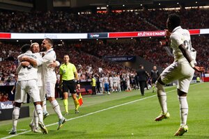 Liga de España: Real Madrid se quedó con el derbi ante Atlético (Fuente: EFE)