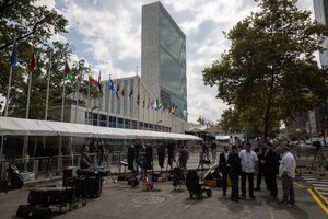 La Asamblea General de la ONU vuelve a ser presencial con el foco puesto en el conflicto en Ucrania (Fuente: AFP)
