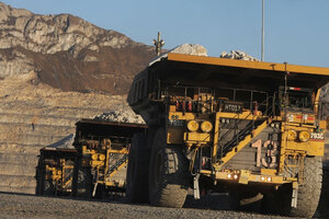 El gobierno quiere más que duplicar las exportaciones mineras en tres años 