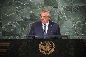 El discurso Alberto Fernández en la ONU