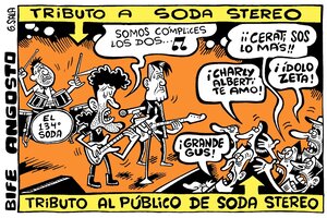 Soda Stereo y los tributos (Fuente: Gustavo Sala)