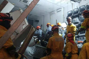 Tragedia en Brasil: 9 muertos por un derrumbe en un acto de la campaña (Fuente: Cuerpo Bomberos San Pablo)