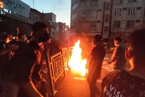 Al menos 17 muertos en seis días de protestas en Irán
