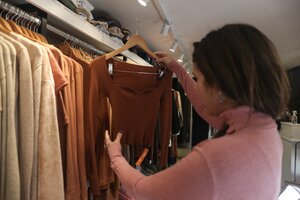 Acuerdo para retrotraer precios de la ropa y mantener valores hasta el 1 de diciembre (Fuente: Dafne Gentinetta)