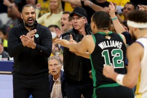 Escándalo en la NBA: los Boston Celtics suspenden al DT Ime Udoka por un año (Fuente: AFP)