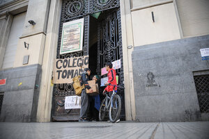 El gobierno porteño sigue sin ofrecer instancias de diálogo ante las tomas de colegios (Fuente: Guadalupe Lombardo)