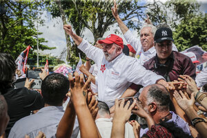 Ultimas marchas antes de la elección en Brasil  (Fuente: AFP)