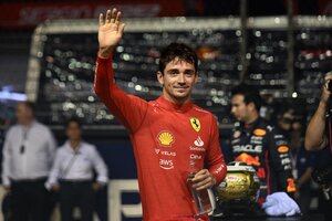 Fórmula 1: Leclerc hizo la pole y no se resigna ante Verstappen