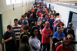 Elecciones en Brasil: cómo votaron los residentes brasileños en distintas ciudades sudamericanas