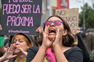 Protesta masiva en Ecuador contra la violencia de género  (Fuente: AFP)
