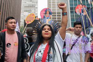 Negras, trans, indígenas y feministas llegan al Congreso de Brasil para enfrentar a la derecha mayoritaria (Fuente: Julianite Calcagno)