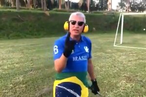 Brasil: detienen al empresario que se filmó cargando una escopeta por la calle pidiendo a Bolsonaro "dar el golpe"