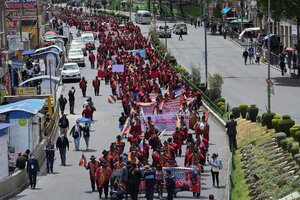 Pueblos indígenas de Bolivia marcharon para reclamar políticas públicas