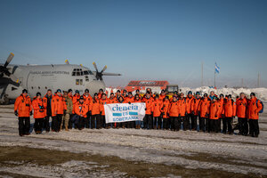 Por primera vez, las autoridades del sistema científico se reunieron en la Antártida 