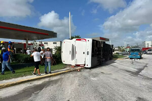 El vuelco de un micro en Punta Cana sumó la segunda víctima argentina   (Fuente: Télam)