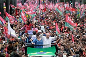 Brasil: la calle es la estrategia de Lula para el ballotage (Fuente: AFP)