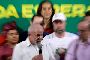 Lula prometió retomar la construcción de viviendas populares en Río de Janeiro (Fuente: AFP)