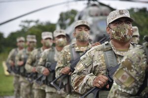 Denunciaron un caso de violación grupal en el Servicio Militar de Perú (Fuente: Ejército del Perú, en Twitter)