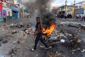 Haití pidió ayuda internacional para enfrentar la grave crisis de seguridad que atraviesa  (Fuente: AFP)