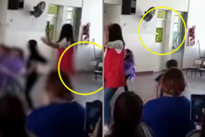 Explotó la cocina de una escuela de Mendoza en el medio de un acto: el video del momento 