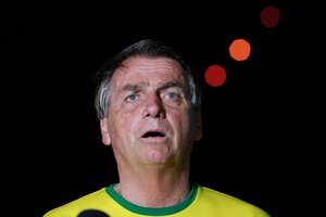 Una más de Bolsonaro: ahora dice que si gana las elecciones Lula va a volver a la cárcel (Fuente: AFP)