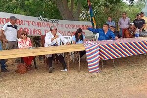 Aunque poco satisfechas, comunidades indígenas suspendieron su marcha a Buenos Aires