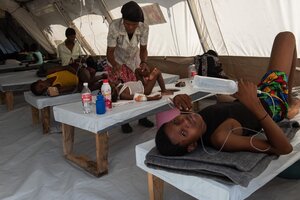 Nuevo brote de cólera en Haití (Fuente: EFE)