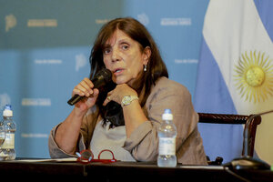 Teresa García apuntó contra Luis Caputo: "Está en un silencio de radio pocas veces visto" (Fuente: Télam)