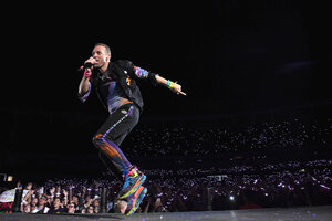 Coldplay en Argentina: las fotos del primer  show en River Plate (Fuente: Télam)