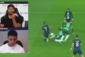 Miedo por Messi: la reacción de Sergio "Kun" Agüero en medio del partido del PSG