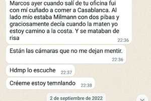 Atentado a Cristina Kirchner: "Cuando la maten yo estoy camino a la costa"