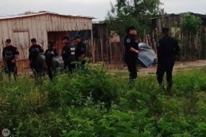 Familias guaraníes desalojadas rearman sus viviendas en la calle