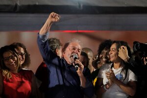 Lula da Silva ganó las elecciones de Brasil  y se reunió con Alberto Fernández en San Pablo (Fuente: AFP)