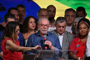 Lula da Silva y su primer discurso tras la victoria en el ballotage: "Vamos a encontrar una salida para que el país vuelva a vivir democráticamente"