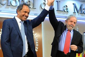 Daniel Scioli aseguró que el triunfo de Lula da Silva se traduce en un "gran envión para la integración" de ambos países