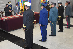 Bolivia: Luis Arce cambió la cúpula militar  (Fuente: EFE)
