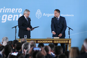 Santiago Maggiotti asumió como nuevo ministro de Desarrollo Territorial y Hábitat 