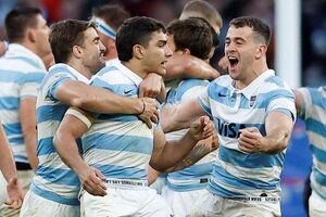 En un emocionante partido, Los Pumas vencieron a Inglaterra por un punto (Fuente: NA)