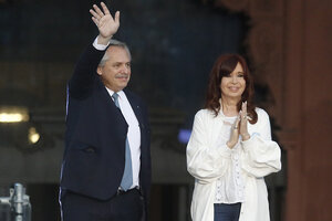 Cristina Kirchner llamó a Alberto Fernández para preguntarle por su estado de salud (Fuente: Leandro Teysseire)